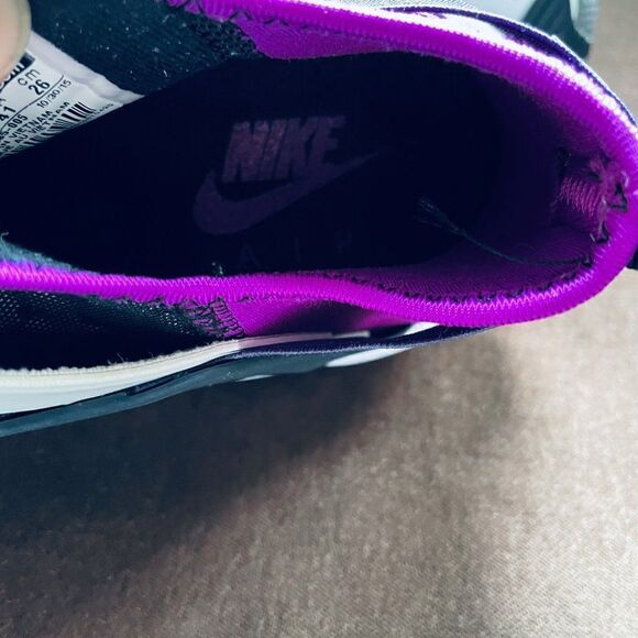 Excellent NIKE Air Huarache Run Ultra 'Purple Dynasty' 8 Mens US 41 EUR 819685 - Picture 14 of 14